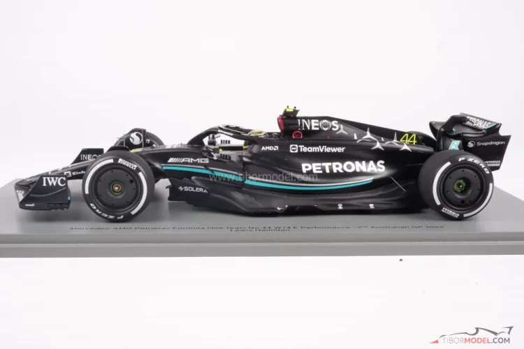 Mercedes W14 - Lewis Hamilton (2023), 2nd place Australian GP, 1:18 Spark