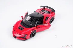 Ferrari SF90 XX Stradale (2024) červené, 1:24 Bburago