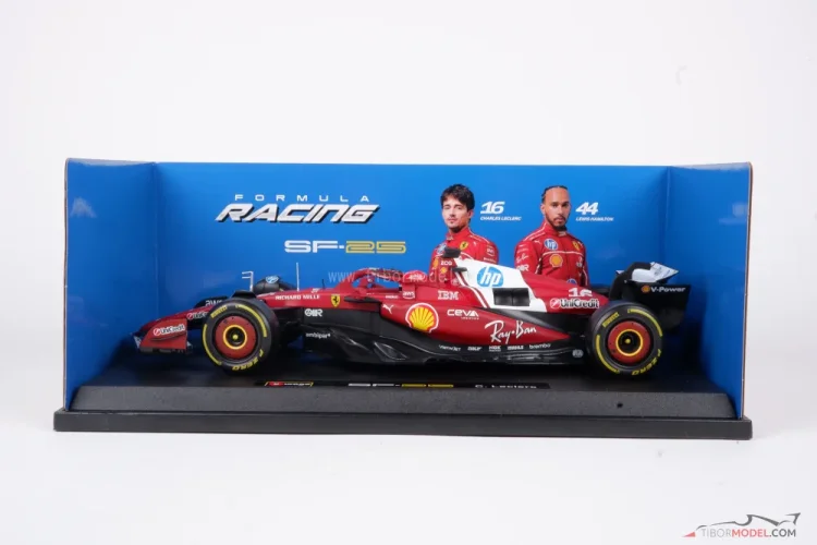 Ferrari SF-25 - Charles Leclerc (2025), 1:18 Bburago