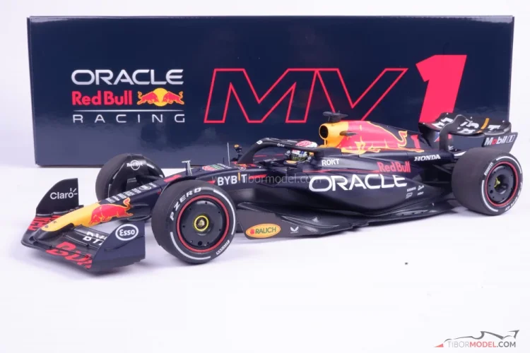 Red Bull RB19 - Max Verstappen (2023), Winner Spain, 1:18 Minichamps