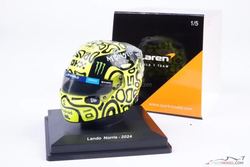 Lando Norris 2024, McLaren prilba, 1:5 Spark