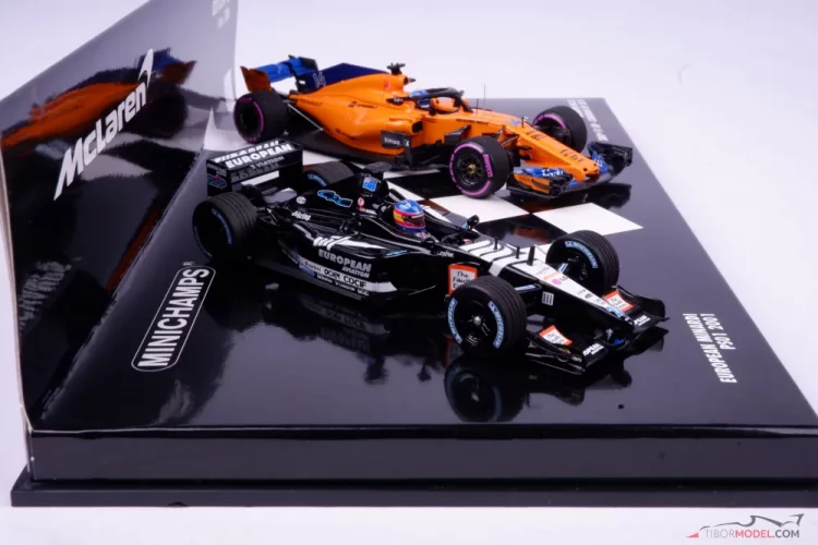 Minardi PS01 + McLaren MCL33 - Fernando Alonso (2001-2018), 1:43 Minichamps