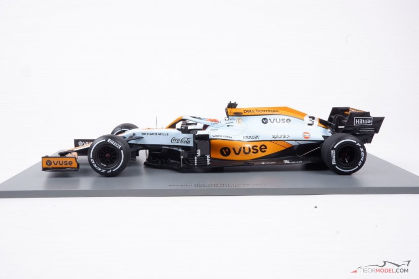 McLaren MCL35M - Daniel Ricciardo (2021), Vuse Gulf Monaco, 1:18 Spark