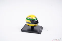 Ayrton Senna 1987 Lotus mini helmet, 1:10 Minichamps