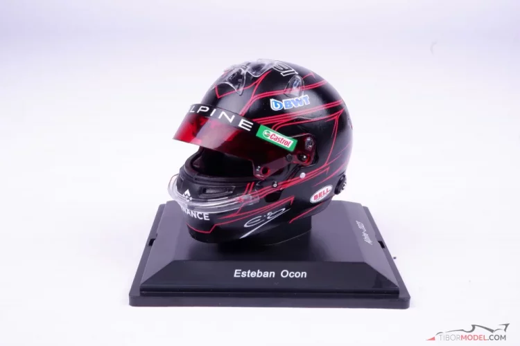 Esteban Ocon 2023, Alpine sisak, 1:5 Spark
