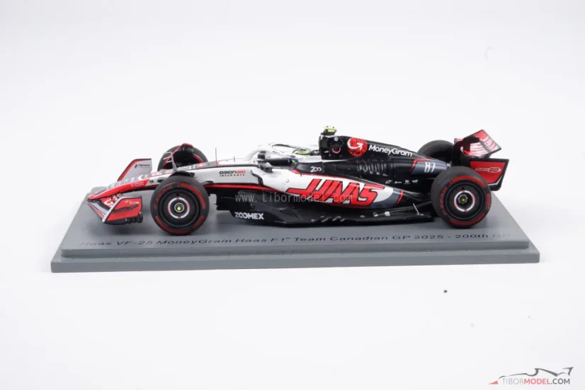 Haas VF-25 - Oliver Bearman (2025), 200. futam, Kanadai Nagydíj 1:43 Spark
