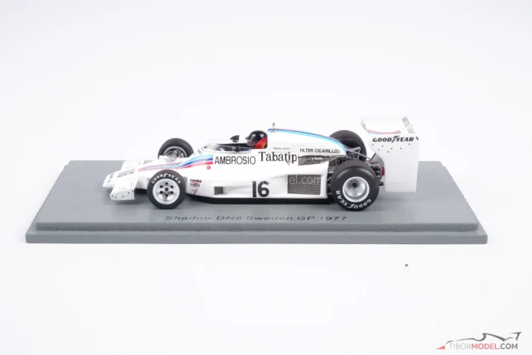 Shadow DN8 - Jackie Oliver (1977), Swedish GP, 1:43 Spark