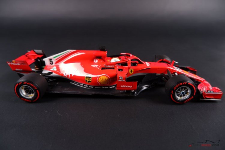Ferrari SF71-H - Sebastian Vettel (2018), Winner Canadian GP, 1:18