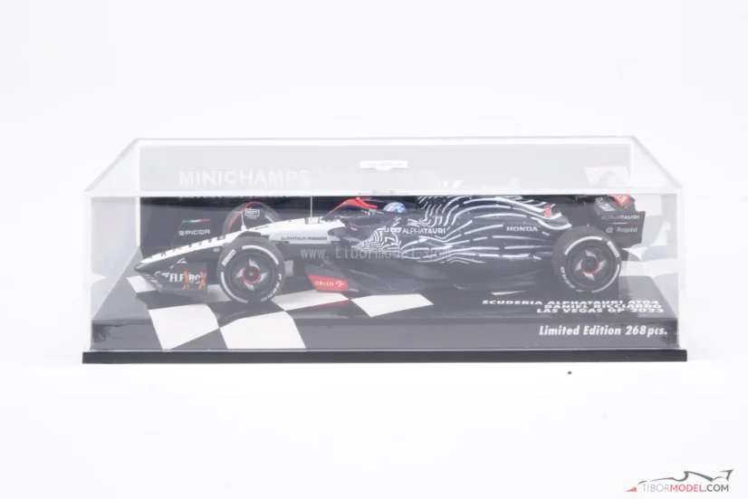 AlphaTauri AT04 - Daniel Ricciardo (2023), Las Vegas, 1:43 Minichamps