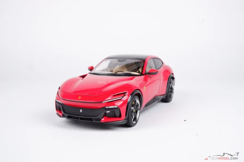 Ferrari Purosangue (2022) piros rosso corsa, 1:18 Polistil