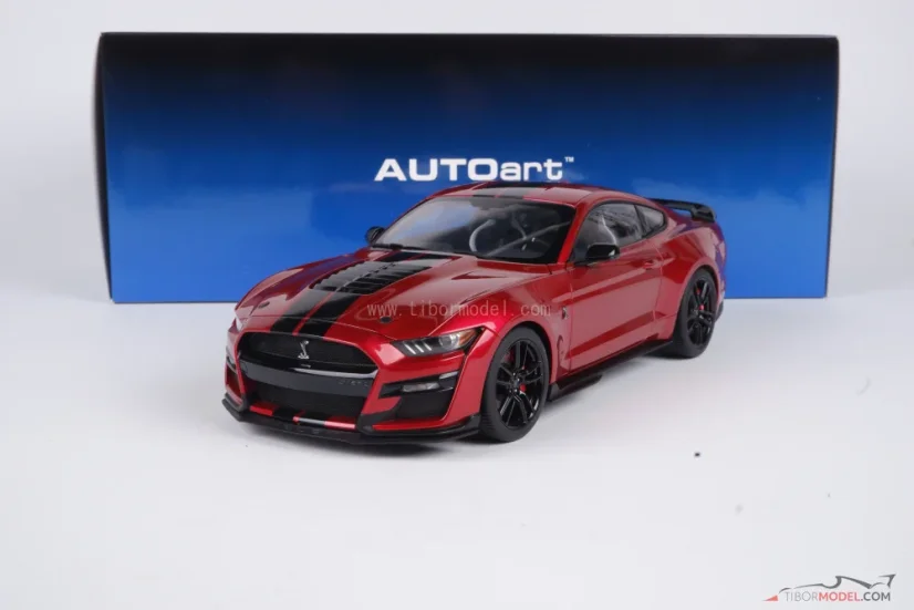 Ford Mustang Shelby GT500 (2023) červený, 1:18 AUTOart