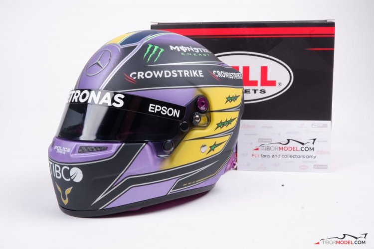 Lewis Hamilton 2021Mercedes sisak, Brazil Nagydíj, 1:2 Bell