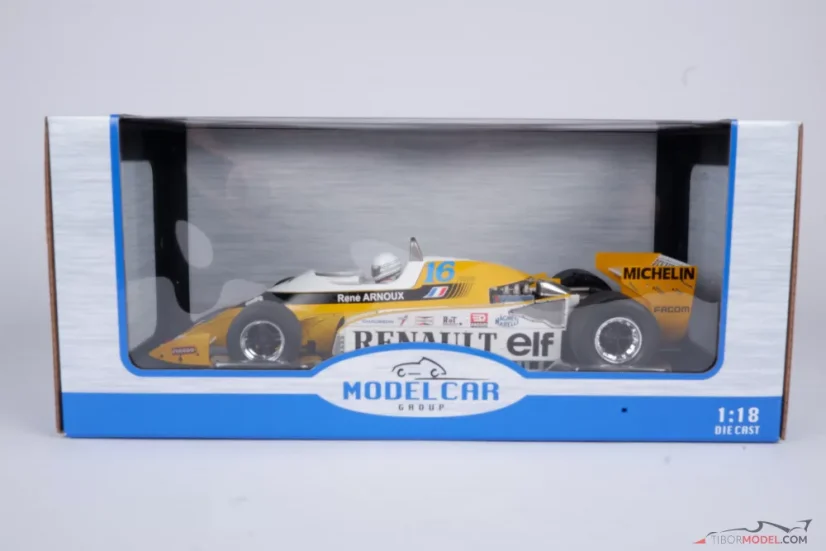 Renault RS10 - René Arnoux (1979), British GP, 1:18 MCG