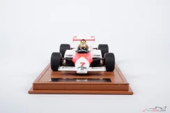 McLaren MP4/1C - Ayrton Senna (1983) testing at Silverstone, 1:18 Tecnomodel