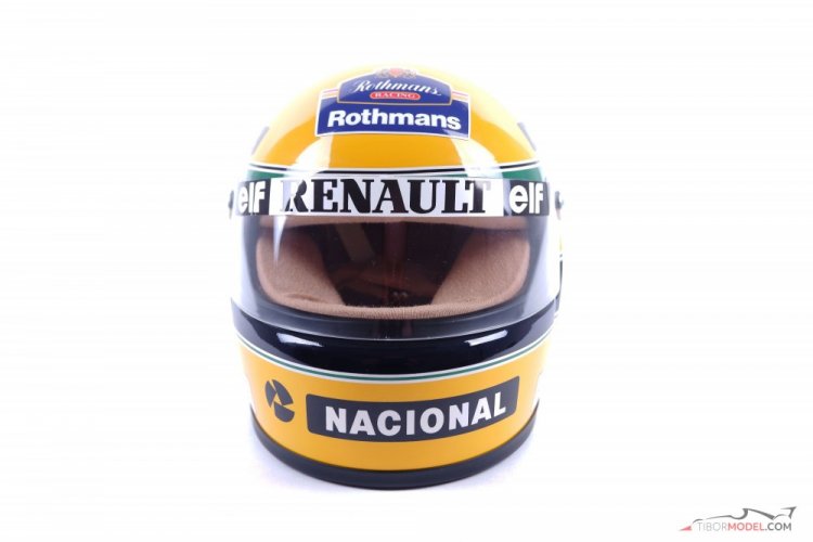 Ayrton Senna 1994 Rothmans Williams helmet, 1:2