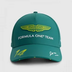 Kšiltovka Fernando Alonso, Aston Martin 2025 zelená
