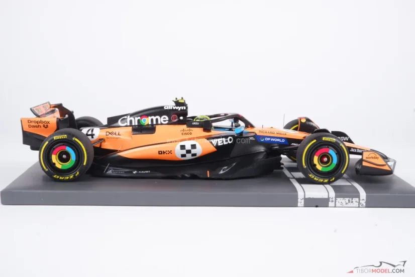 McLaren MCL39 - Lando Norris (2025), Víťaz VC Monaka, 1:18 Minichamps