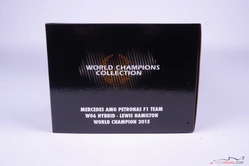 Mercedes W06 - Lewis Hamilton (2015), Világbajnok, 1:18 Minichamps
