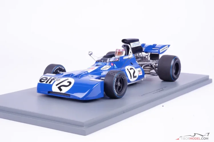 ミニカー　1/18 Tyrrell 003 #12 Winner British GP 1971 Jackie Stewart [18S589] SPARK-MODEL 18S589 Scale 1/18 | TYRRELL F1 003 N 12 WINNER