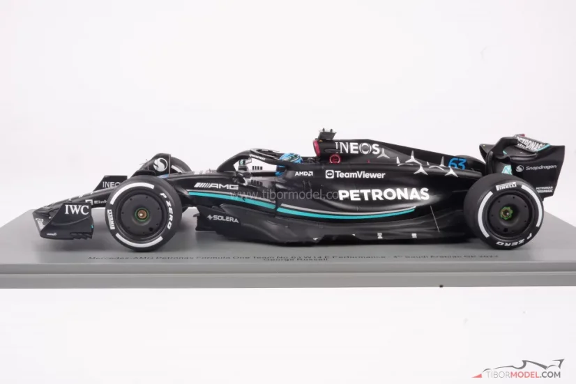 Mercedes W14 - George Russell (2023), 4th Saudi GP, 1:18 Spark