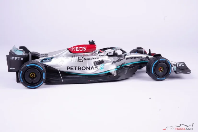 Mercedes W13 - George Russell (2022), Monaco GP, 1:18 Minichamps