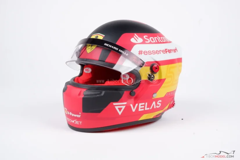 Carlos Sainz 2022 Ferrari přilba , 1:2 Bell