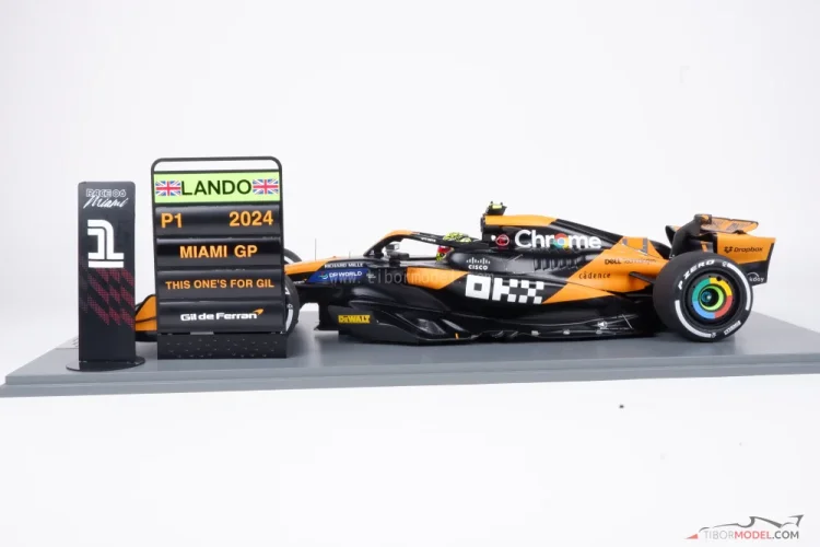 McLaren MCL38 - Lando Norris (2024), Winner Miami GP, 1:12 Spark