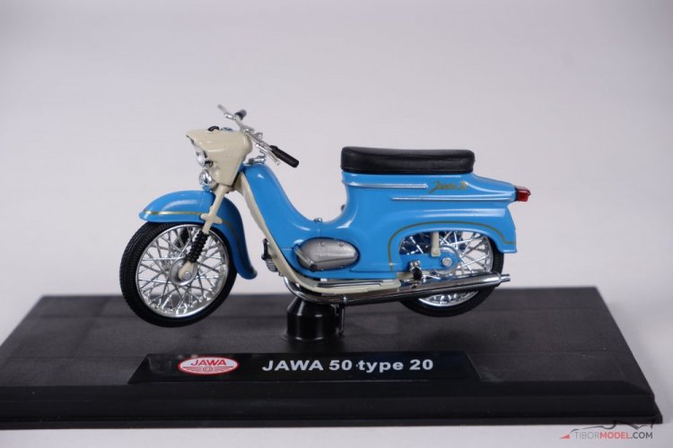 Jawa 50 Pionyr 20 kék (1967), 1:18 Abrex