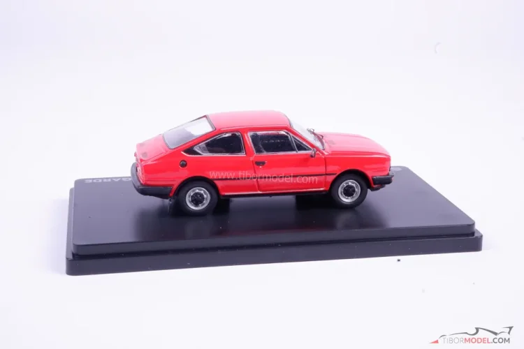 Skoda Garde (1982) piros, 1:43 Abrex