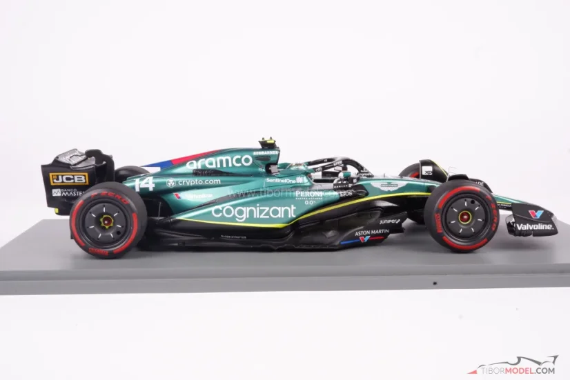 Aston Martin AMR23 - Fernando Alonso (2023), British GP, 1:18 Spark