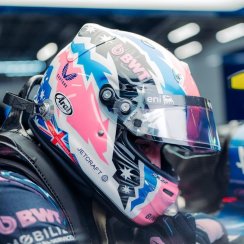 Jack Doohan 2024 mini helmet, Alpine, 1:5 Spark