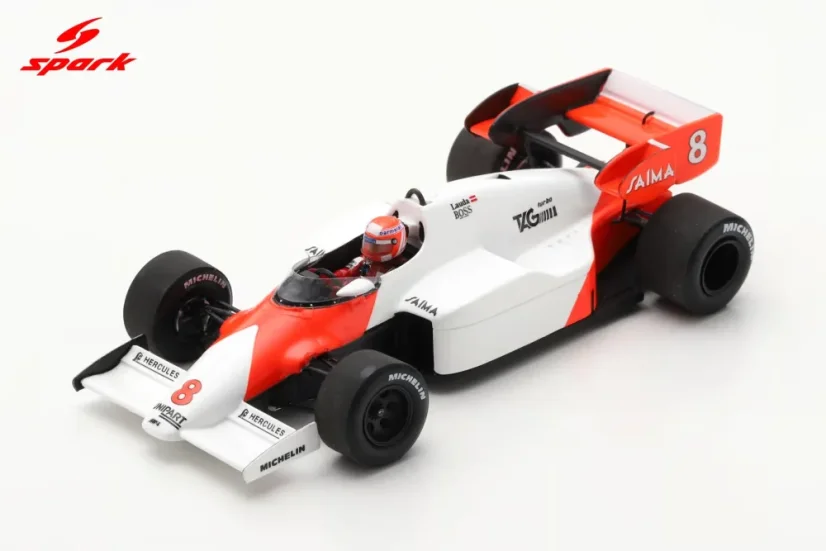 McLaren MP4/2 - Niki Lauda (1984), Vítěz VC Velké Británie, 1:43 Spark
