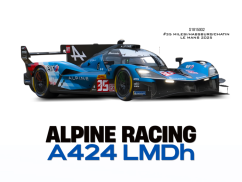 Alpine A424 - Milesi/ Habsburg/ Chatin (2025), Le Mans, 1:18 Solido