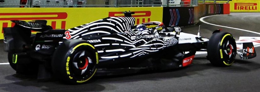 AlphaTauri AT04 - Daniel Ricciardo (2023), Las Vegas GP, 1:18 Spark