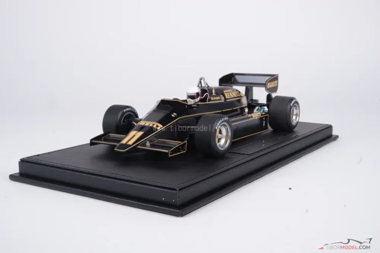 Lotus 93T - Elio De Angelis (1983), Monako, s figurkou pilota, 1:18 GP Replicas