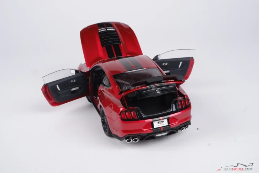 Ford Mustang Shelby GT500 (2023) červený, 1:18 AUTOart