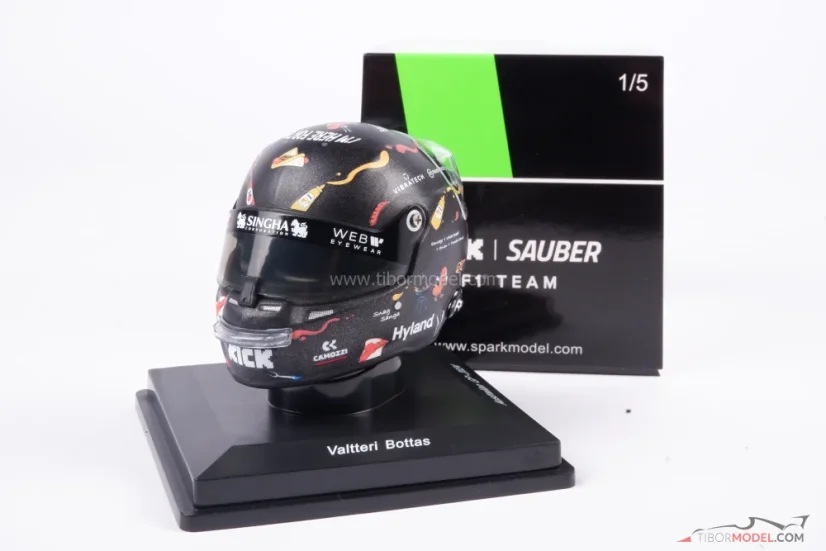Valtteri Bottas 2024 VC Austrálie, Sauber prilba, 1:5 Spark