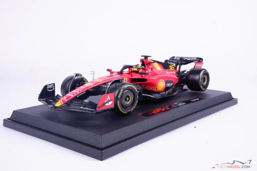 Ferrari SF-23 - Charles Leclerc (2023), VC Talianska, 1:18 Bburago