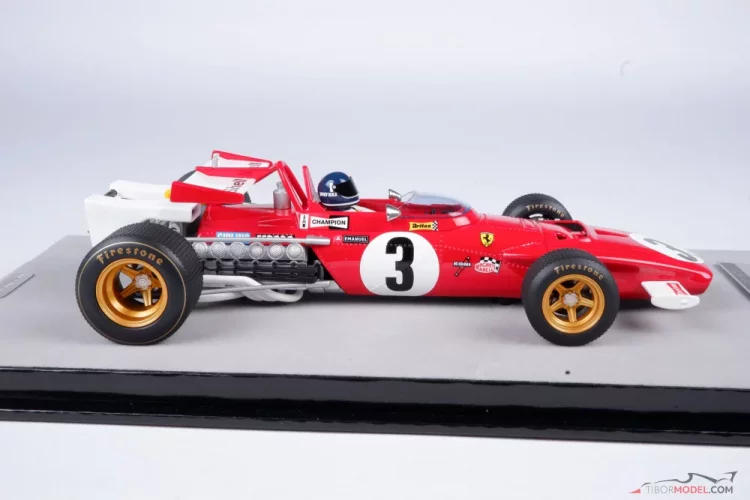 Ferrari 312B - Jacky Ickx (1972), Mexican GP, 1:18 Tecnomodel