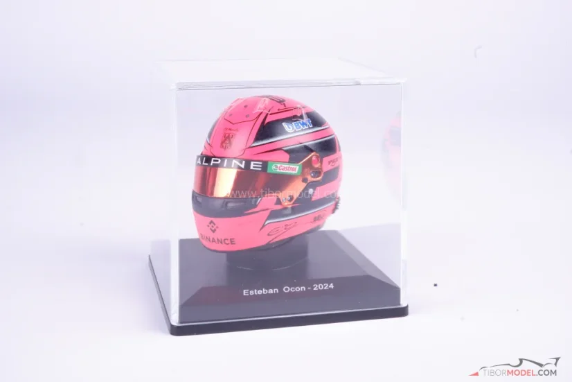 Esteban Ocon 2024, Alpine helmet, 1:5 Spark