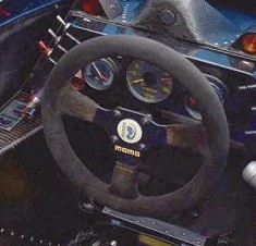 Brabham BT52 (1983) steering wheel, N. Piquet, 1:2 Minichamps