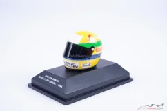 Ayrton Senna 1984 Toleman sisak, 1. nagydíj, 1:8 Minichamps