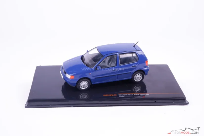 Model VW Polo blue, 1:43 Ixo | Tibormodel.com