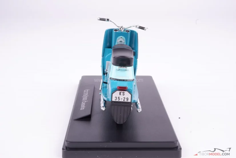 ČZ 175/501 Čezeta, tyrkysová, 1:18 Abrex