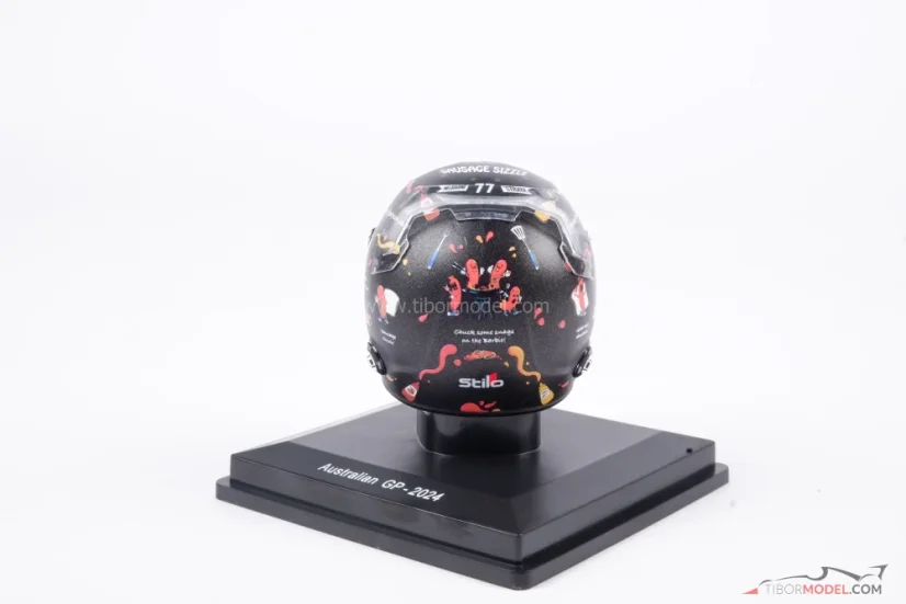 Valtteri Bottas 2024 VC Austrálie, Sauber prilba, 1:5 Spark