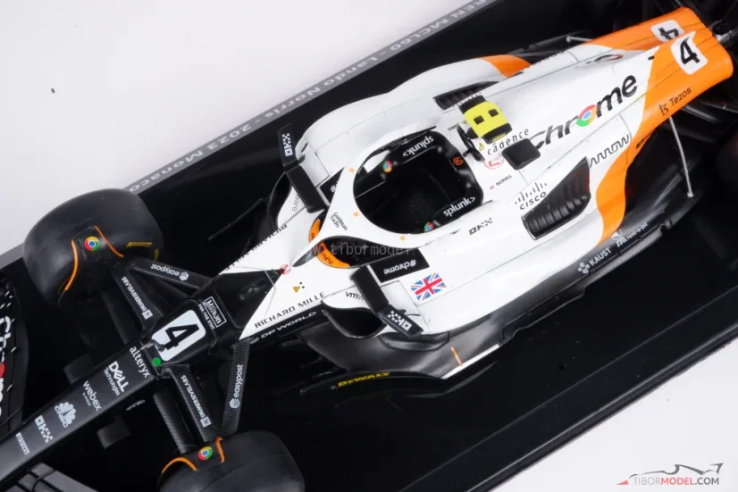 McLaren MCL60 - Lando Norris (2023) Monaco, 1:24 Premium Collectibles