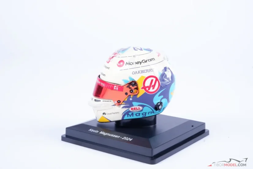 Kevin Magnussen 2024, Haas přilba, 1:5 Spark