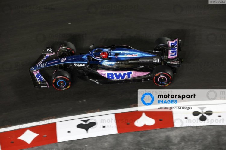 Alpine A523 - Esteban Ocon (2023), Las Vegas, 1:43 Minichamps