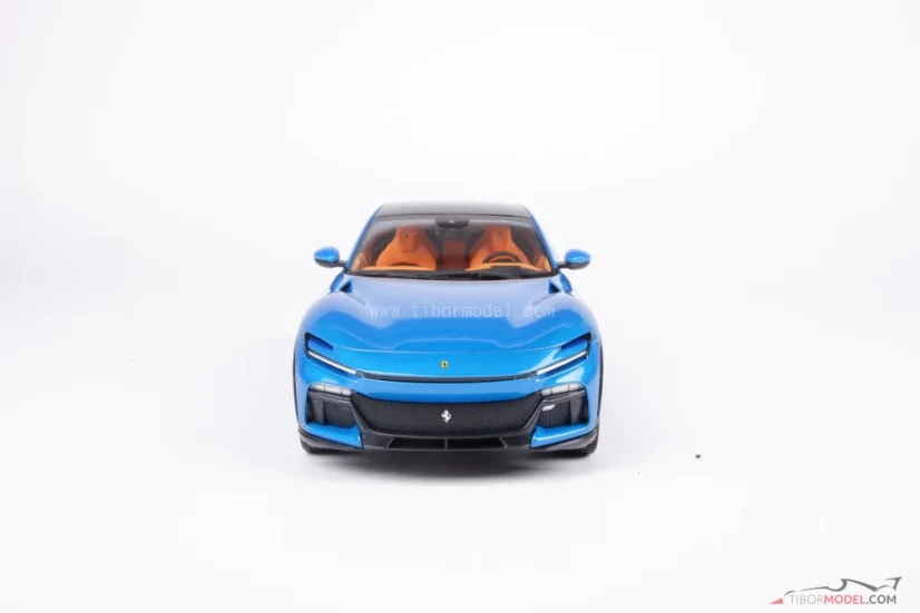 Ferrari Purosangue (2022) modré, 1:18 Polistil