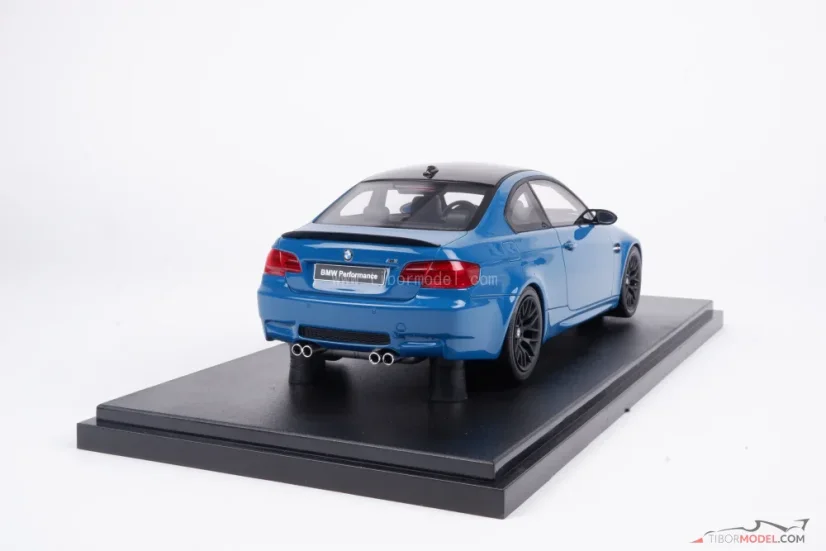 BMW M3 E92 (2007) laguna seca blue, 1:18 GT Spirit